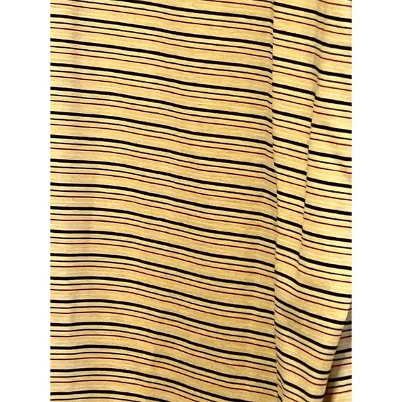 Fairway & Greene Flint Hills Resources Yellow Striped Mens Golf Polo Large - Picture 6 of 13